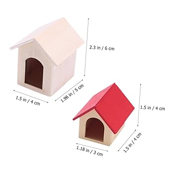 犬と小屋のミニチュアセット 楽天市場】犬小屋 キット（おもちゃ）の通販